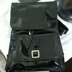 Patent Leather Backpack